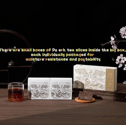 Pu'er Tea Loose Leaf Pu'er Tea Cup, Yunnan Ice Road Shu Pu'er Aged Fermented Yunnan Black Tea