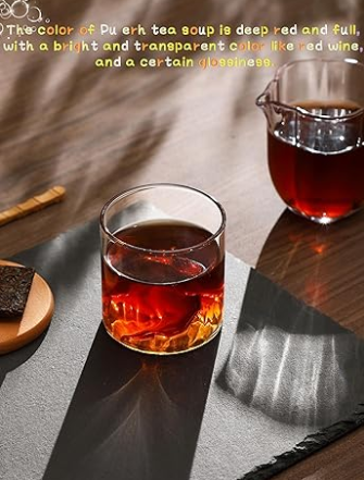 Pu'er Tea Loose Leaf Pu'er Tea Cup, Yunnan Ice Road Shu Pu'er Aged Fermented Yunnan Black Tea