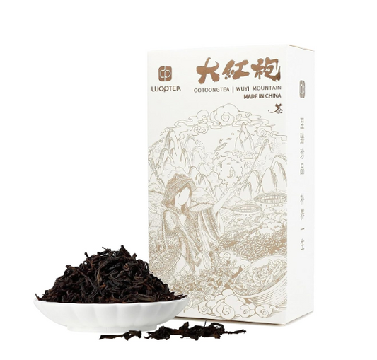 Luo Camellia floral fragrance Dahongpaoyan oolong tea loose leaves