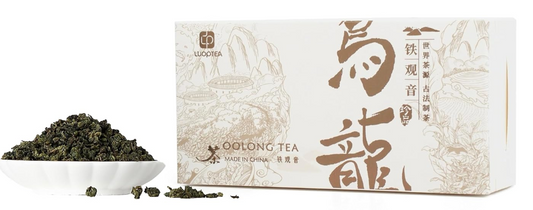 Authentic Tieguanyin oolong tea loose leaves